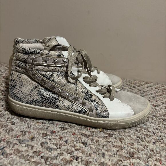 Vintage Havana Hi Top Sneakers Cliff Snake/Grey- Size 10 - Picture 1 of 9